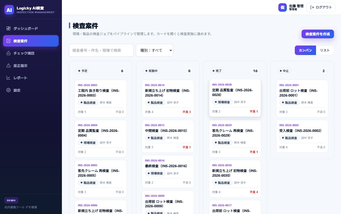 検査案件